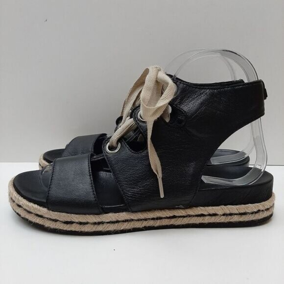 RUDSAK Italy Baptista Lace-Up Ankle Gladiator Sandal Flats Sz US 7 | Eur 37 - Picture 7 of 15